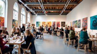 Kunst und Kaffee kombinieren: Ein kreatives Symposium in Darmstadt